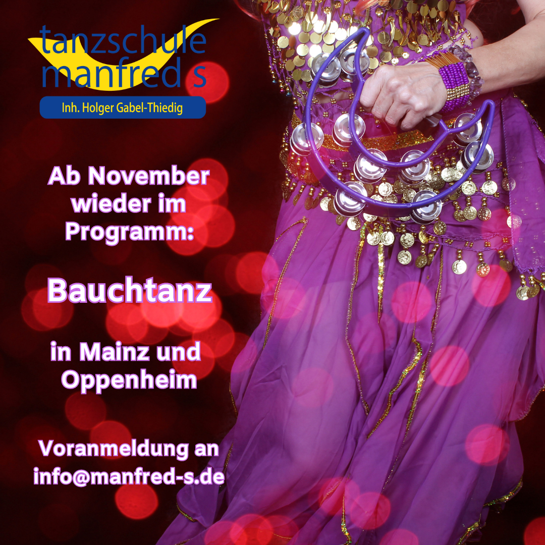 Bauchtanz/Orientalischer Tanz ab November wieder im Programm!