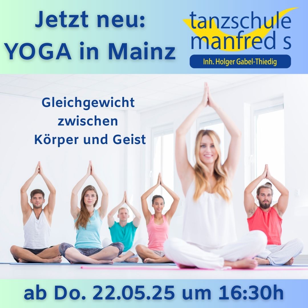Ab Mai: YOGA in MAINZ